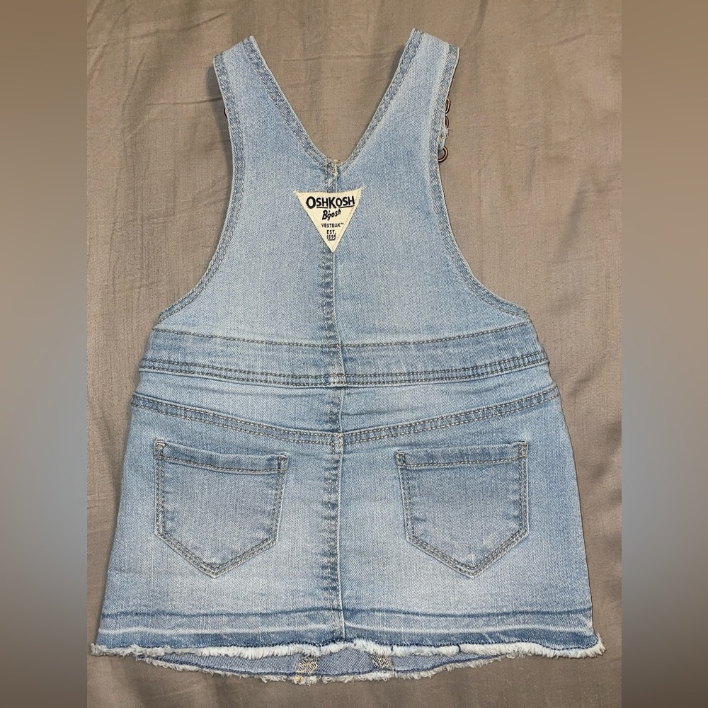 OSH KOSH B'GOSH OVERALL DRESS - Picture 2 of 3